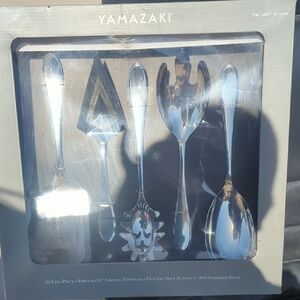 Yamazaki Stainless Steel Serving Utensils Set